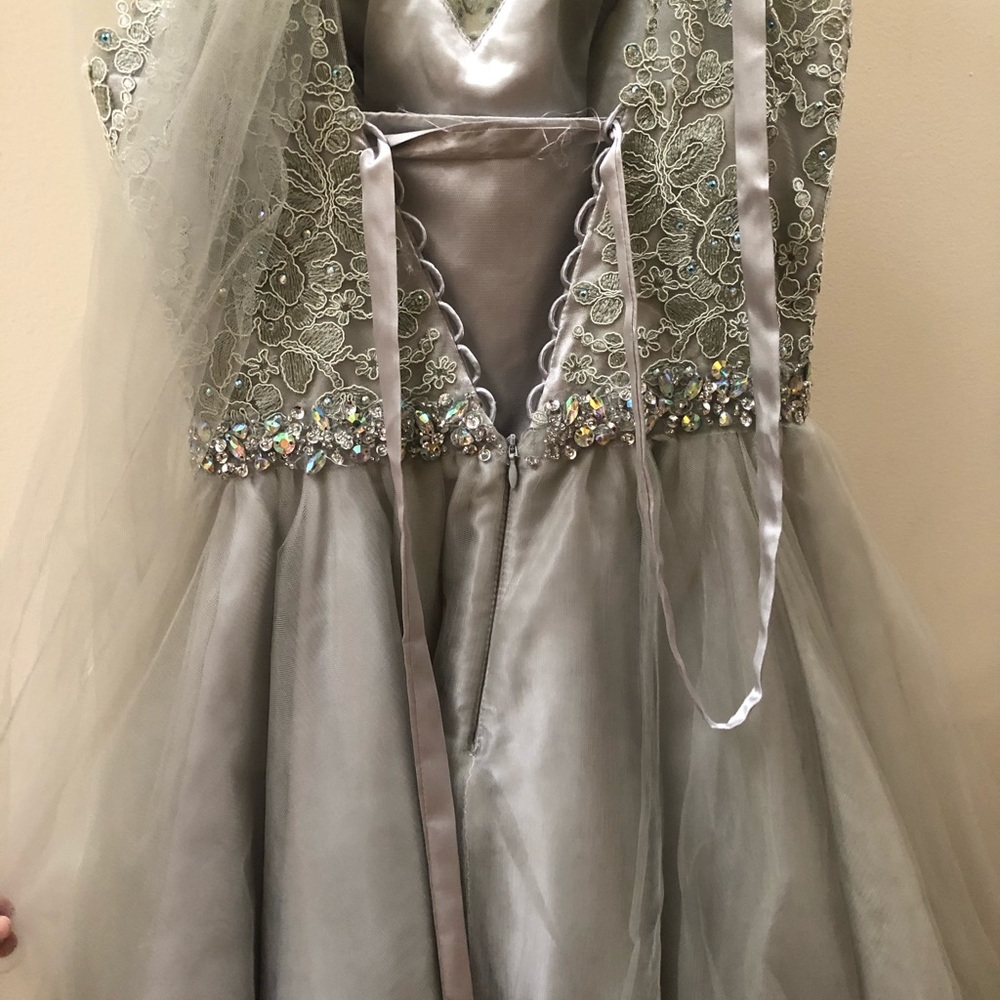 Silver Dress - Picture 2 of 3